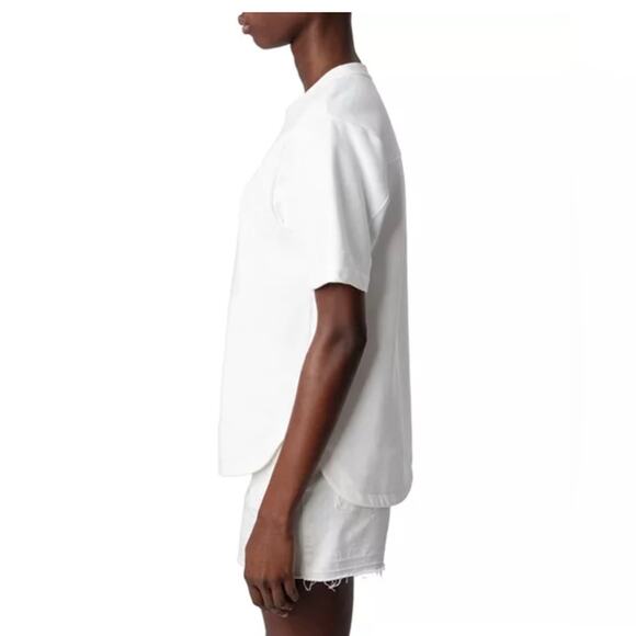 NWT Zadig & Voltaire Bow Mo Terry Palmer short sleeved sweatshirt - XS - Picture 3 of 8